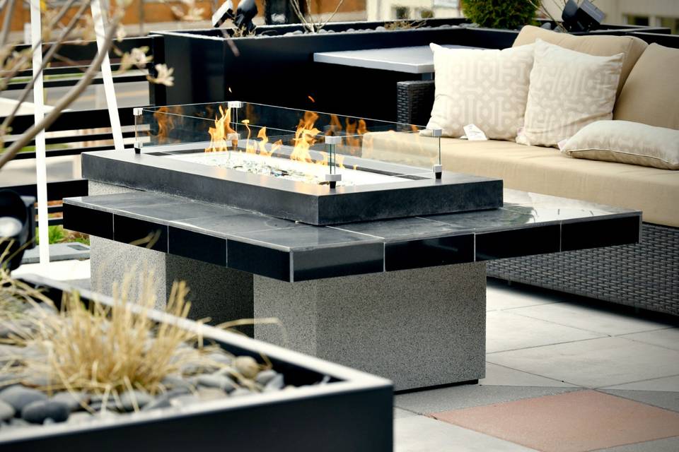 Rooftop Fire pit