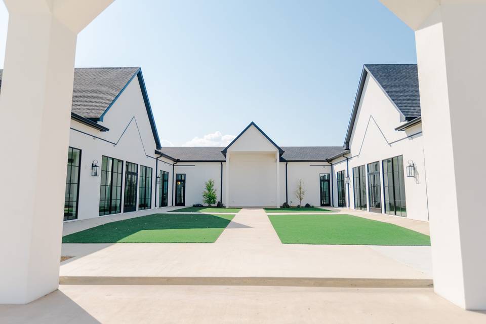 Outdoor courtyard