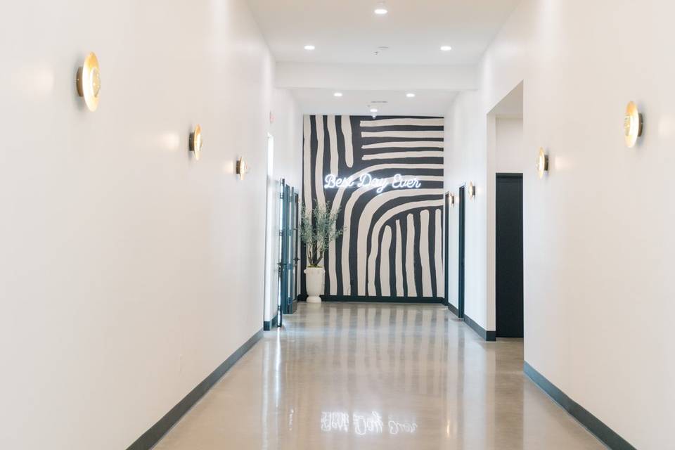 Hallway/ photo wall
