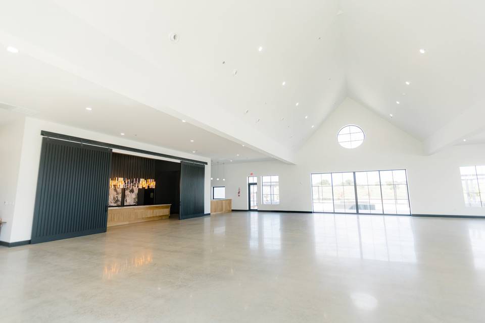 Reception area