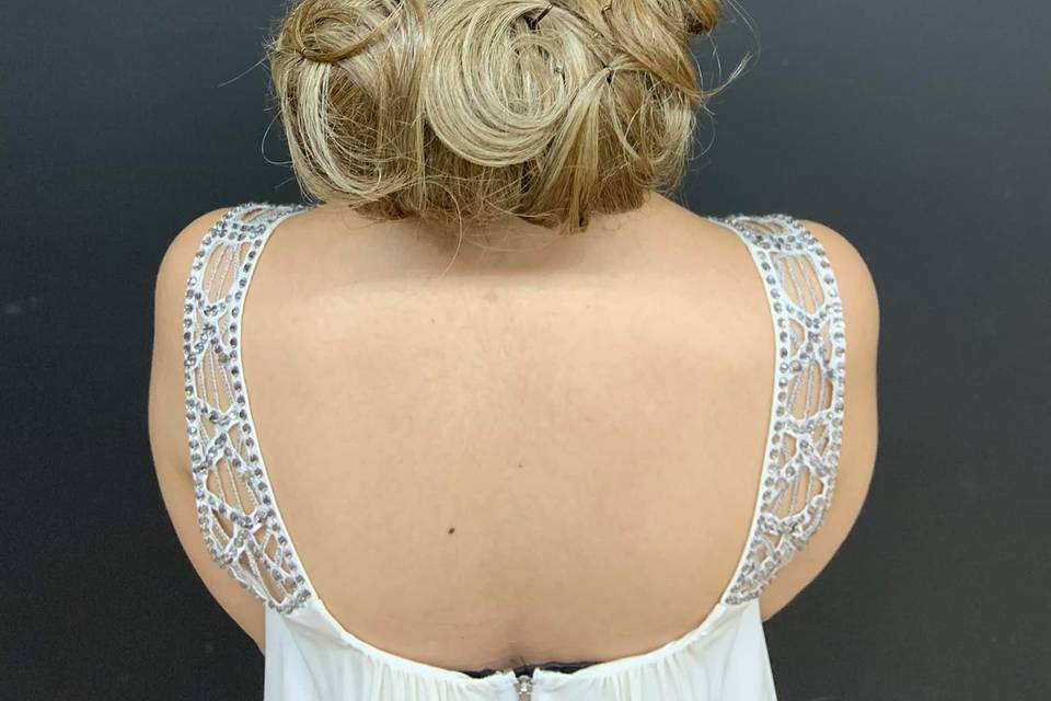 Elegant updo