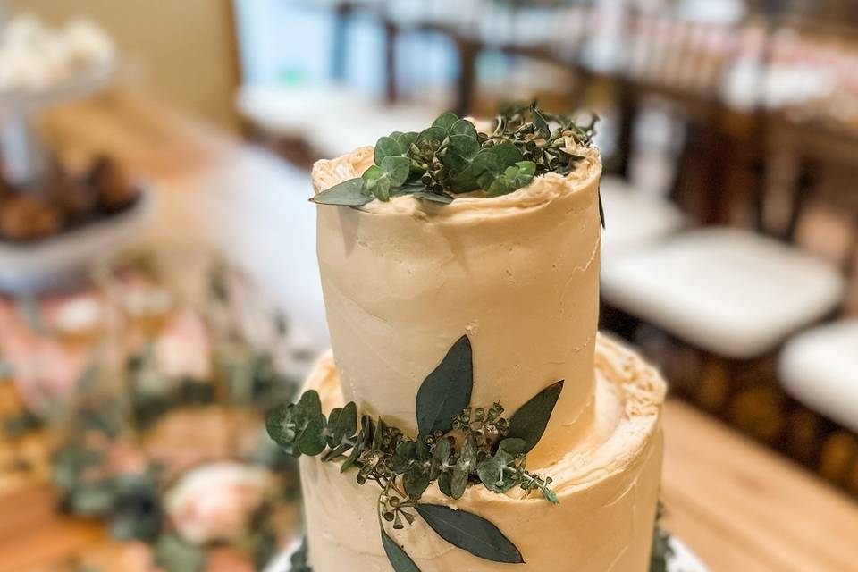 Caramel Wedding Cake