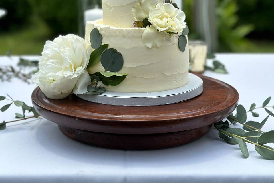 Lemon Blueberry Wedding Cake