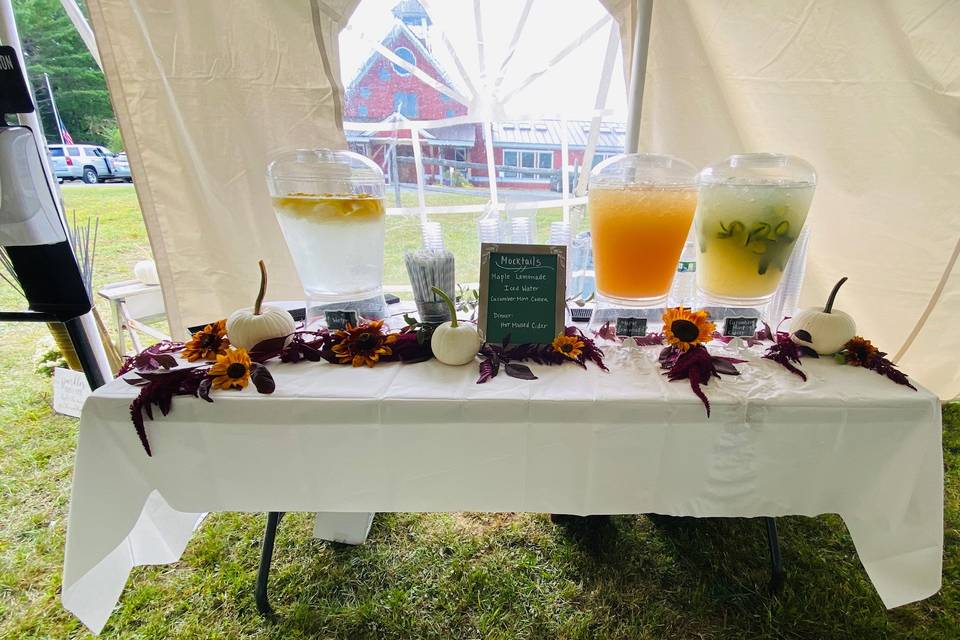 Staff Served Beverage Station