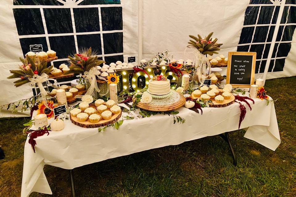 Dessert Display by City Moose