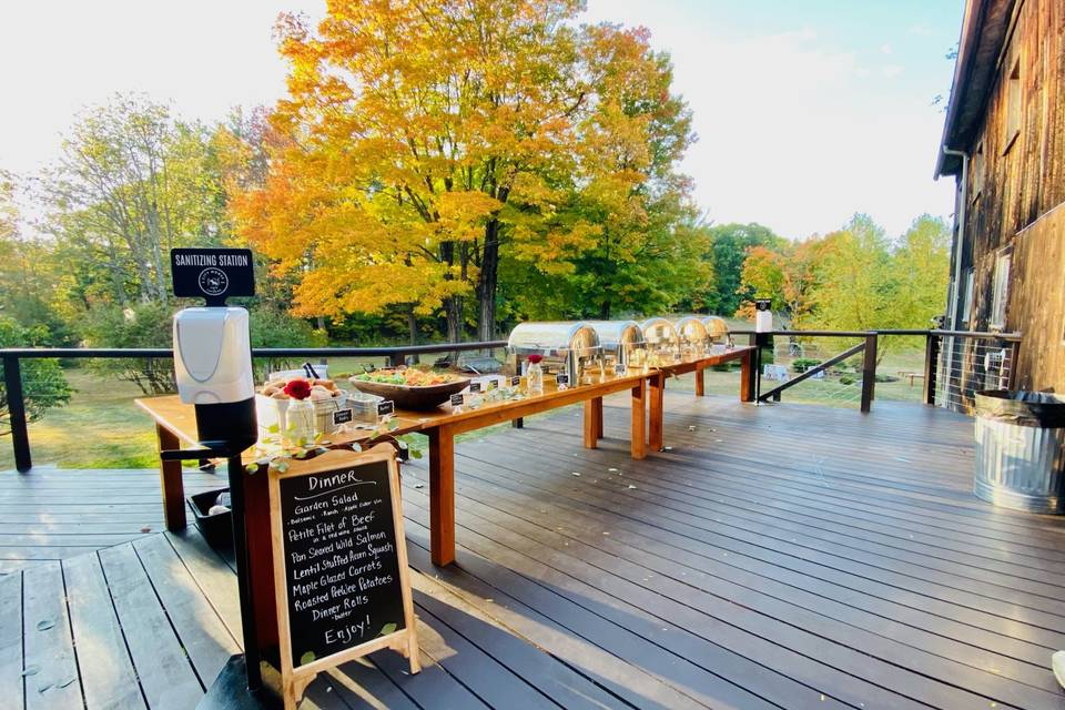 Autumn Staff Served Buffet