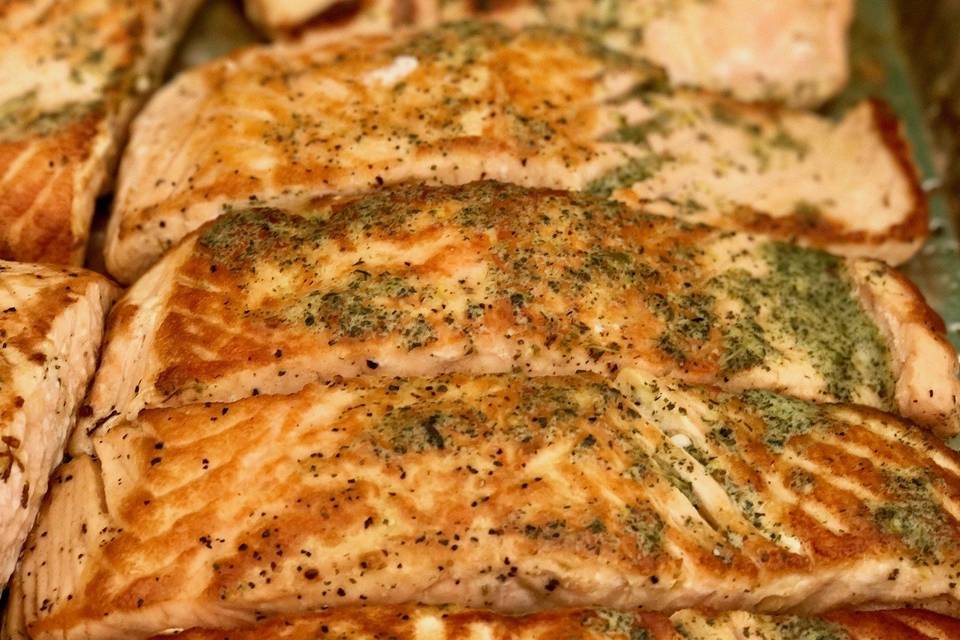 Pan Seared Wild Caught Salmon