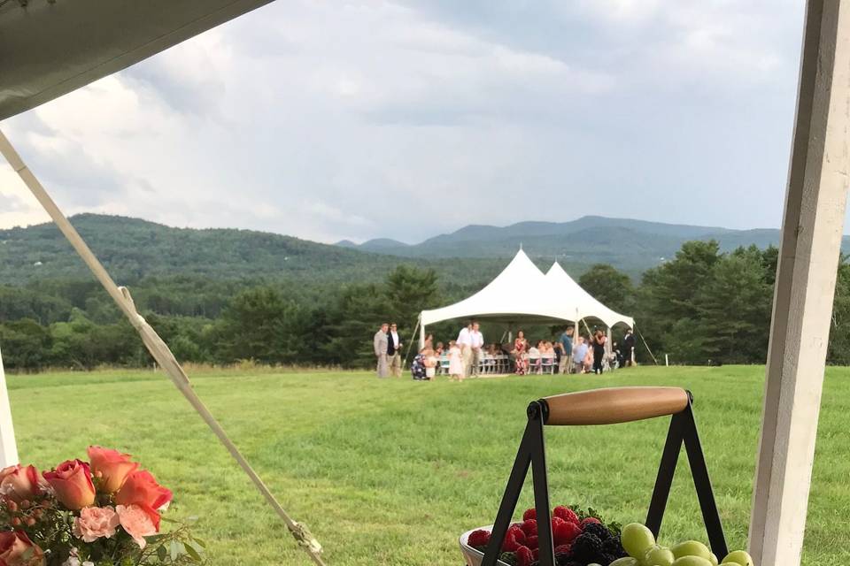 Grazing table awaits th guests