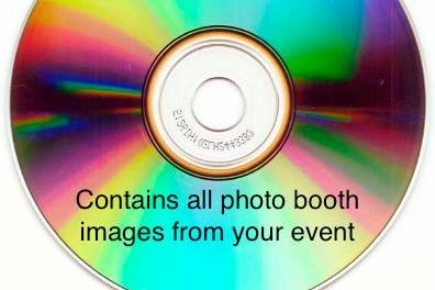 Included with each photo booth rental is a DVD containing all photo booth images from the event.