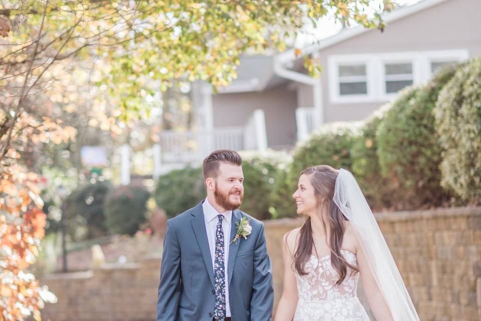 Bride and groom