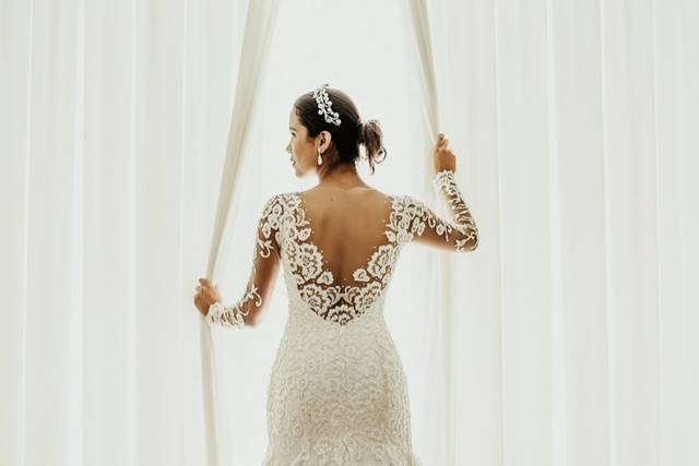 Lace detailing