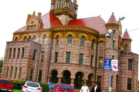 Our bed and breakfast faces this gorgeous Wise County Courthouse where you can get your marriage license for one of our eloping packages and not wait 3 days!!