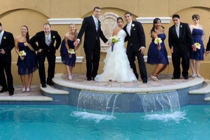 Pool deck for ceremonies photo credit: ccs photography