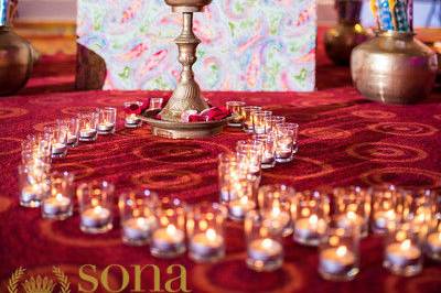 Graba set up in our grand ballroomphoto credit: sona photography