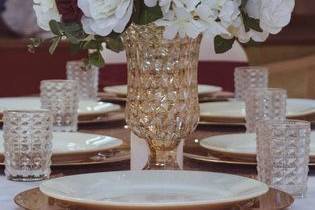 Beautiful guest table setting