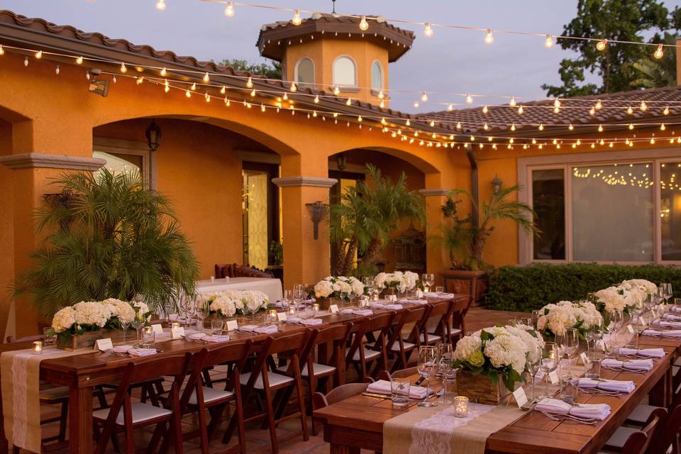 Outdoor reception