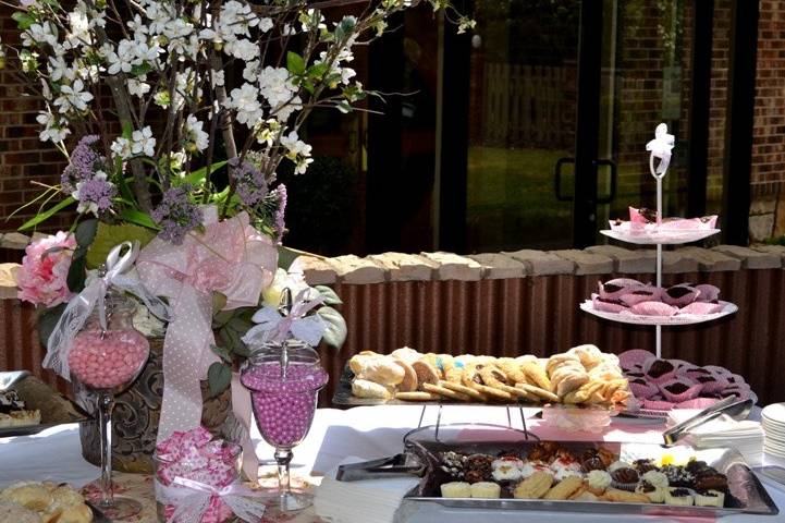 Pastries, and Candies beautifully presented at the pavilion