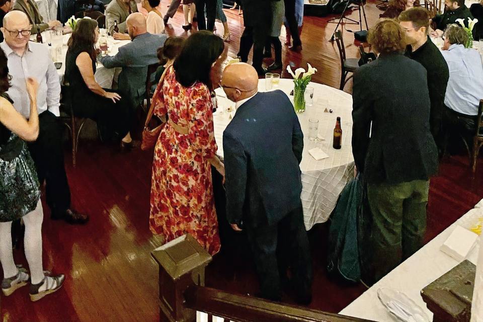 Ballroom post dinner dancing