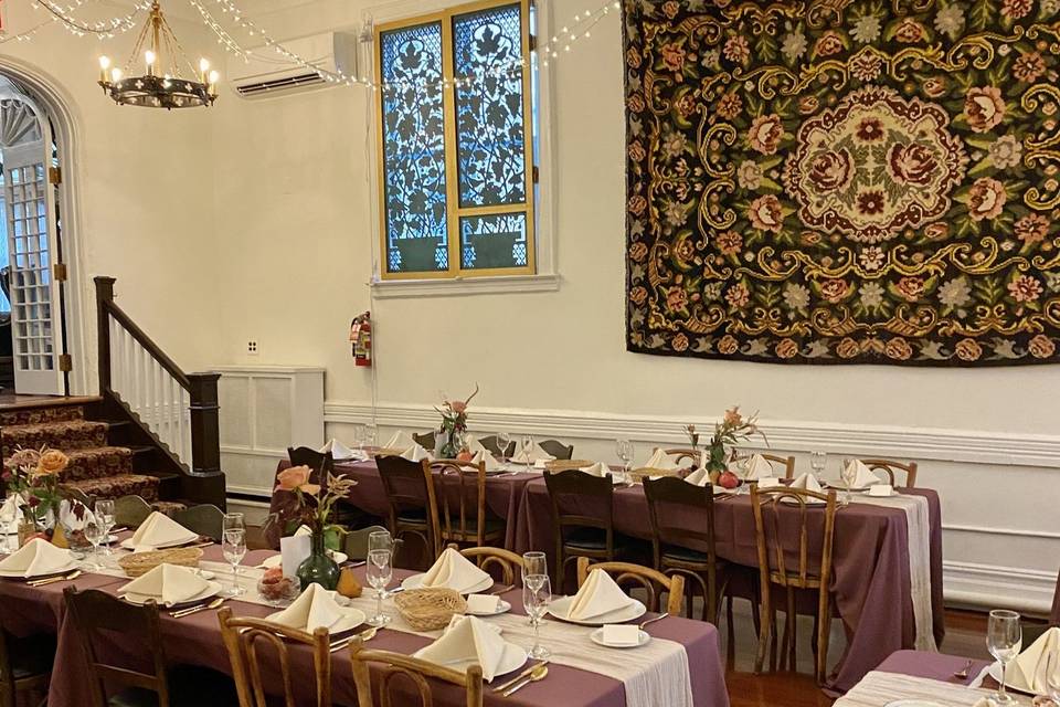 Ballroom dining