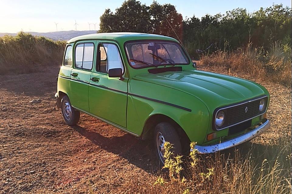 Green 1987 Renault 4 GTL