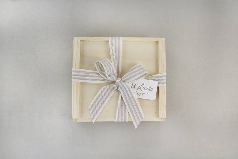 Our unstained wood giftbox
