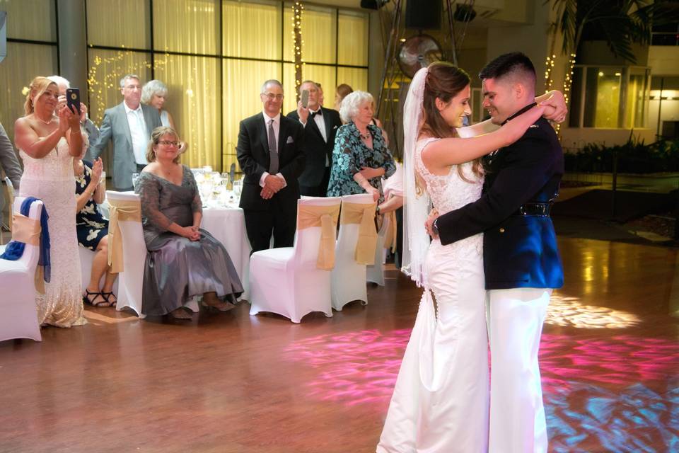 First dance