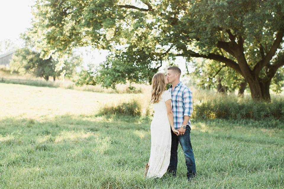 A West Chester engagement session shot by Stacy Hart Photography.