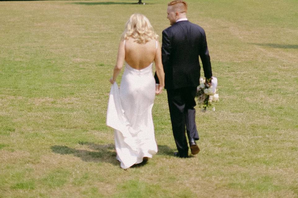 Bride and groom