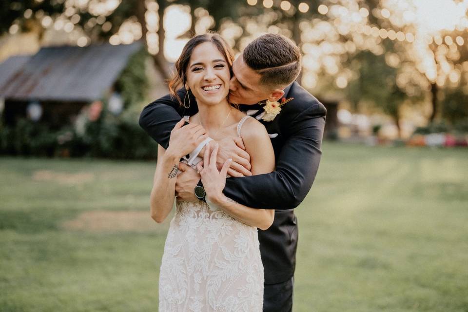 Bride and groom