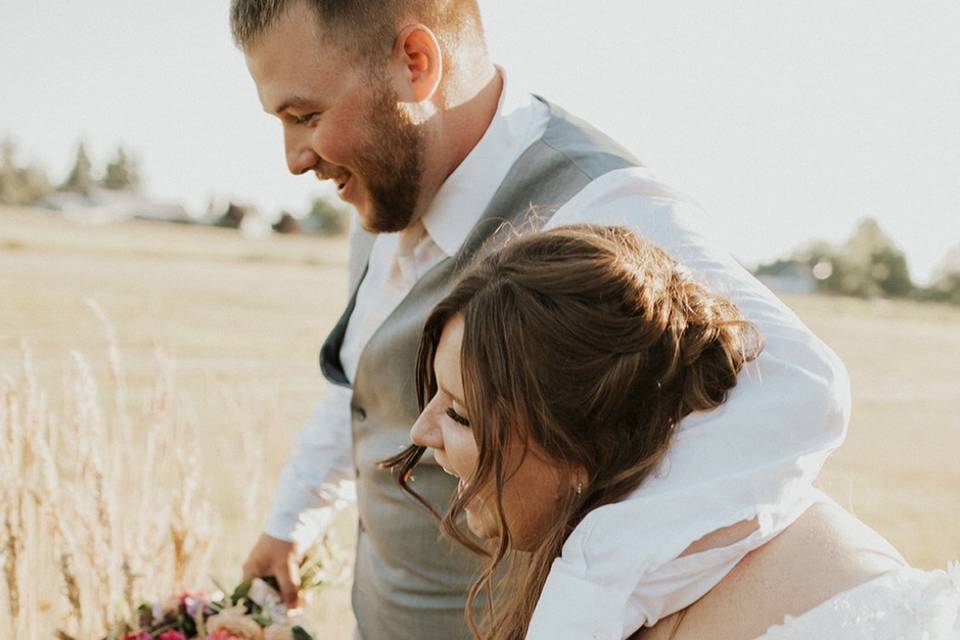 Bride and groom photos