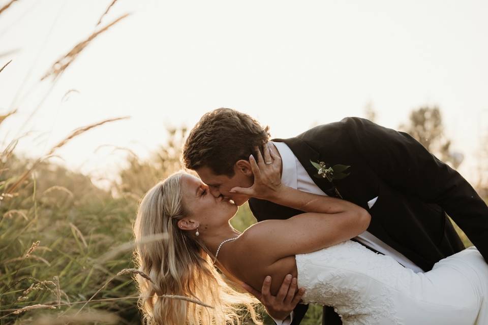 Bride and groom