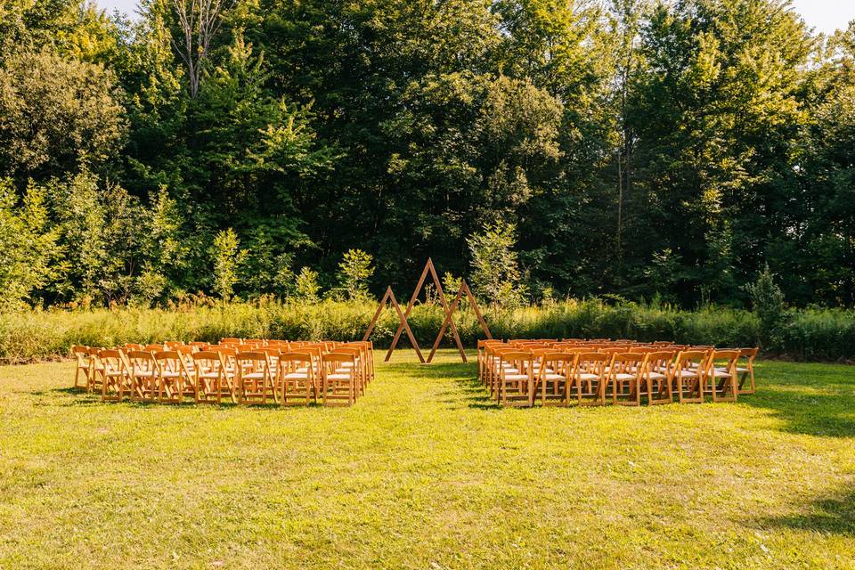 Glamping honeymoon