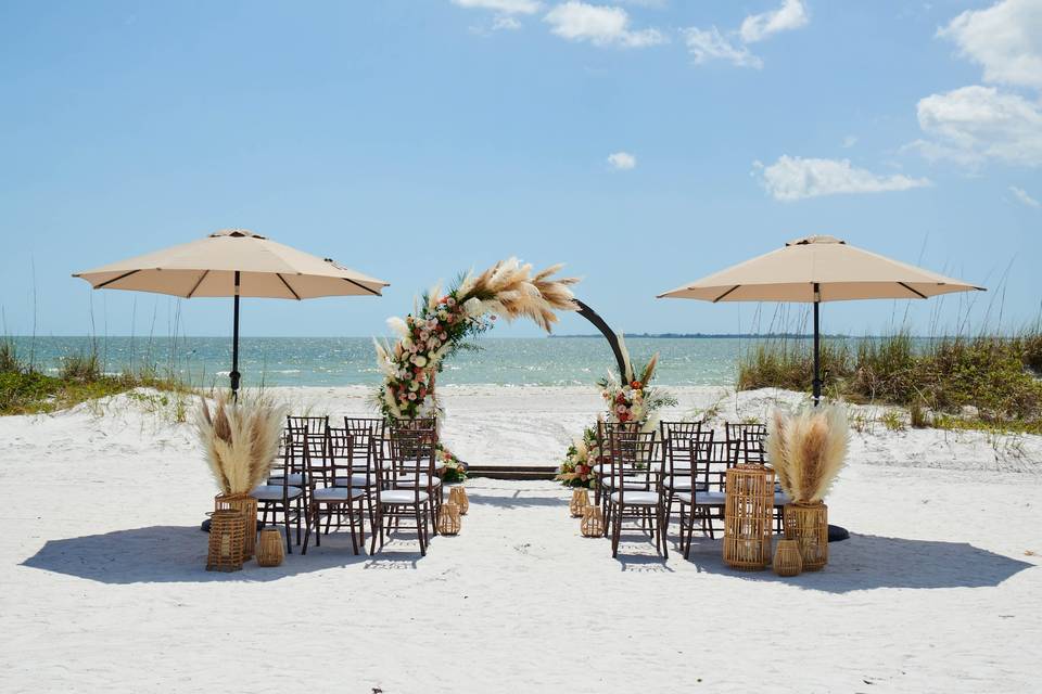 Beach ceremony