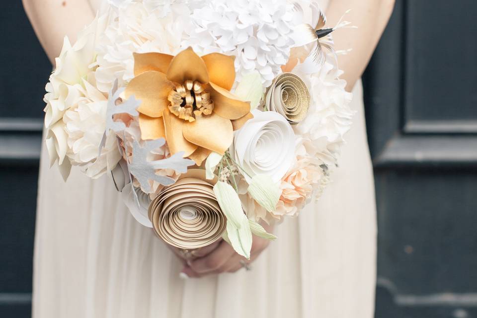 Paper Flower Bridal Bouquet
Bespoke creations by Paper Portrayals