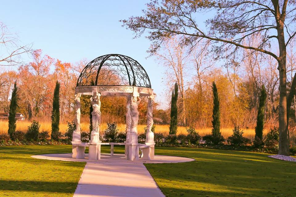 Ceremony courtyard