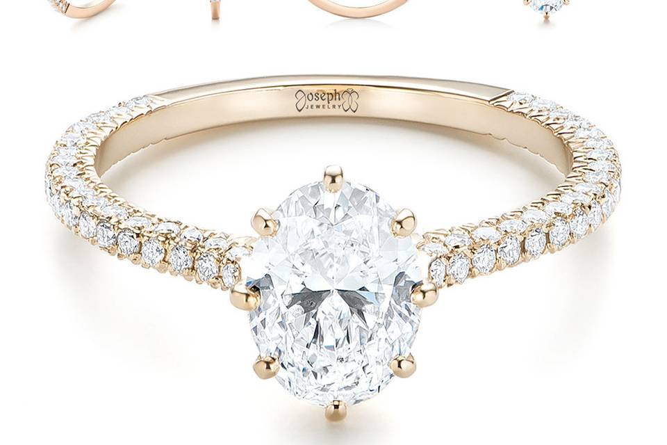 Classic diamond ring