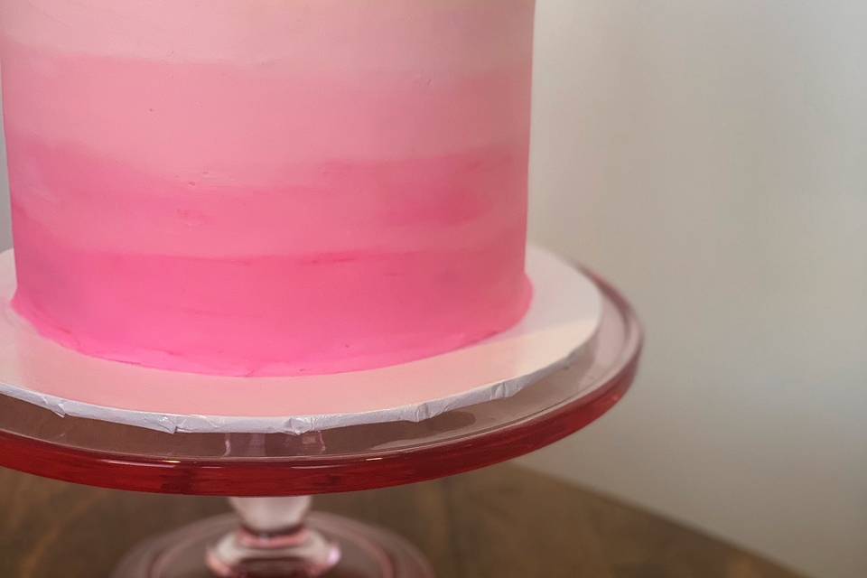 100% Vegan Cake Ombre