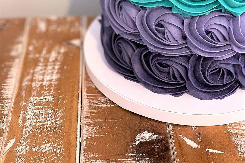 Ombre Rosettes Technique