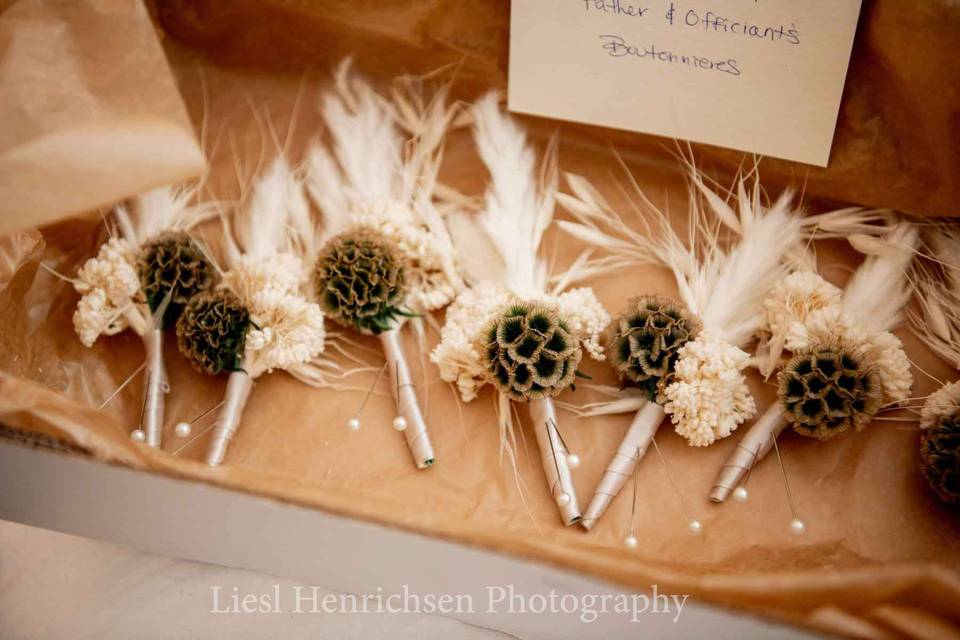 Funky Boutonnieres
