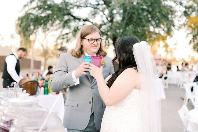 Happy couple.