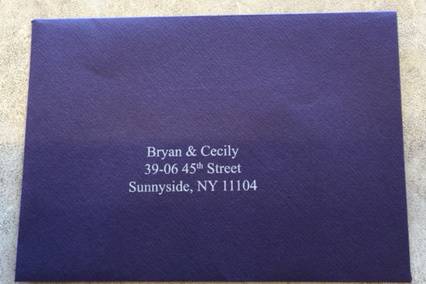 Address envelope