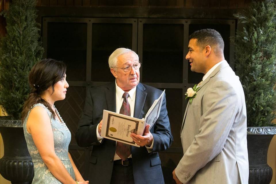 Wedding Officiant Jon Turino