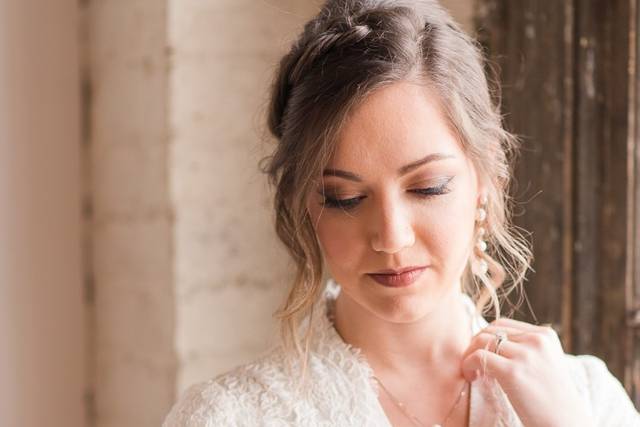 A bridal portrait