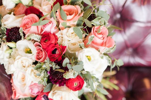 The flowers and the shoes