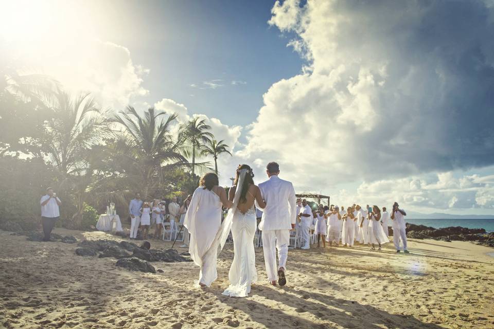 Beach wedding