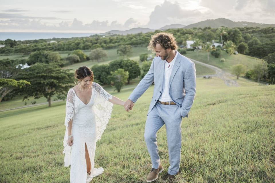 Couple at El Cerro, Vieques