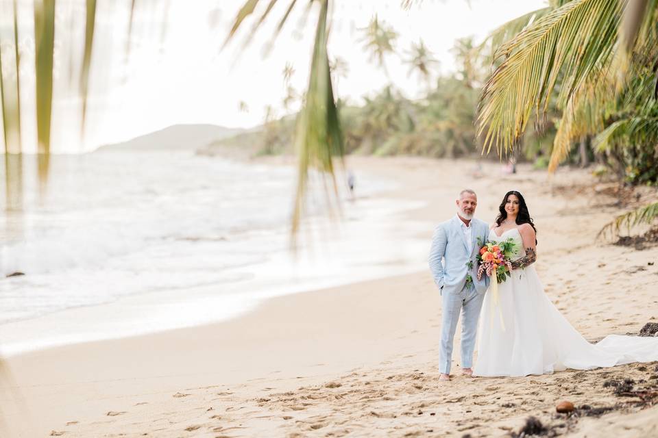 Couple on beach