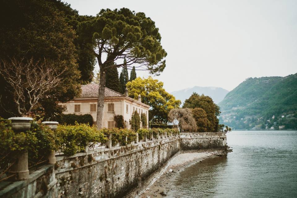 Villa Pizzo lake Como