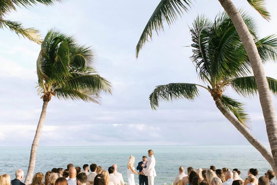 Ceremony on Palm Aisle