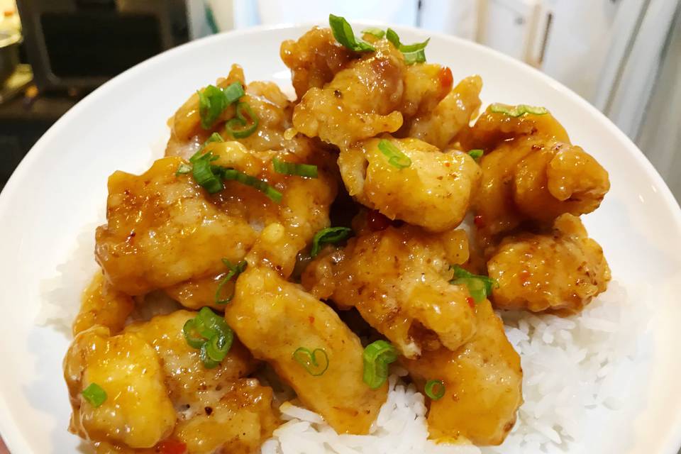 Spicy Orange Chicken